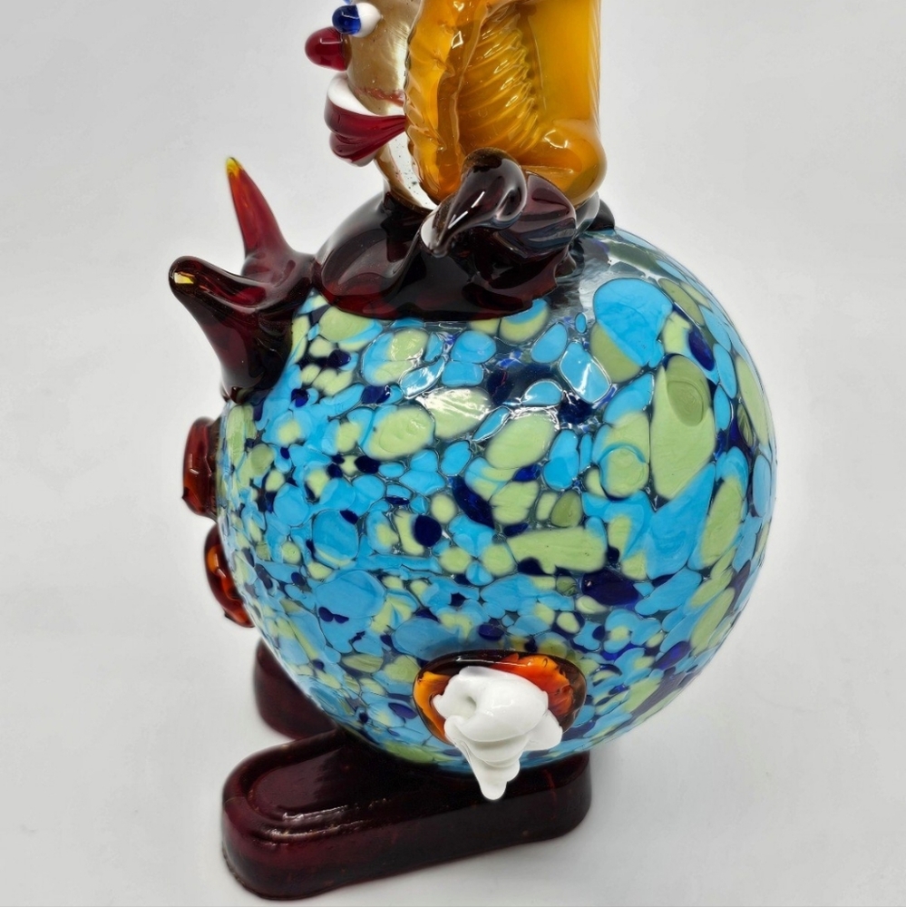 Murano Glass Clown Large Belly - Picture 3 of 8